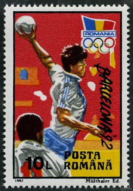 Romenia - 1992 - Jogos Olimpicos Barcelona - 10L