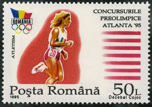 Romenia - 1995 - Concursurile Preolimpice Atlanta 95 Atletismo - 50L