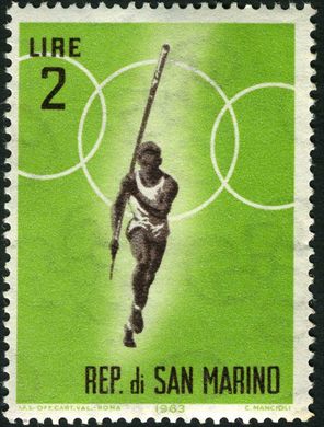 Sao Marino - 1964 - Jogos Olimpicos Toquio - 2L