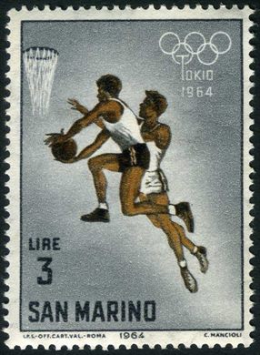 Sao Marino - 1964 - Jogos Olimpicos Toquio - 3L