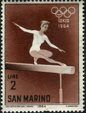 Sao Marino - 1964 - Jogos Olimpicos Toquio - 2L