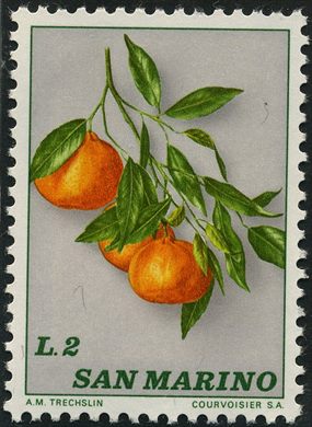 Sao Marino - 1973 - Frutos Tangerinas - 2L