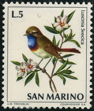 Sao Marino - Sem Data - Aves - 5L