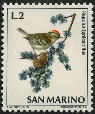 Sao Marino - Sem Data - Aves - 2L