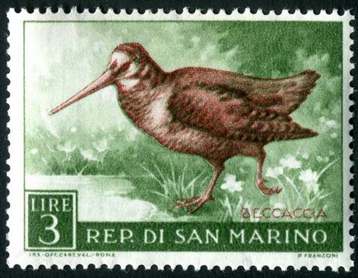 Sao Marino - Sem Data - Aves - 3L