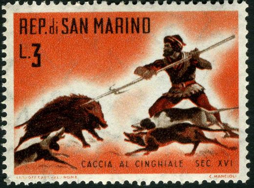 Sao Marino - Sem Data - Caca Caes - 5L