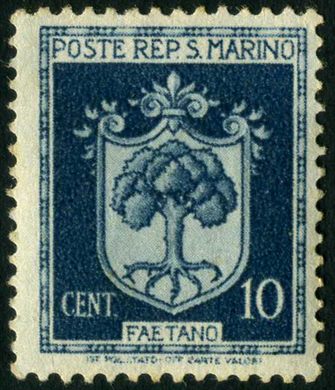 Sao Marino - Sem Data - Brasao - 10C