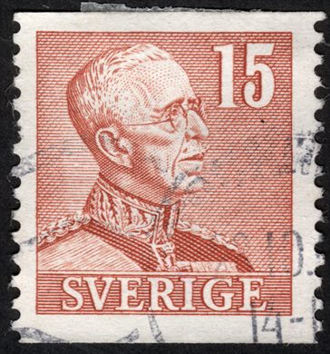 Suecia - 1939 - Gustaf V - 15C