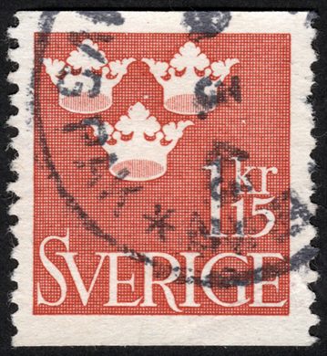 Suecia - 1939 - Tres Coroas - 1.15Kr