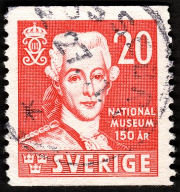 Suecia - 1942 - Nationalmuseum 150 Anos - 20C