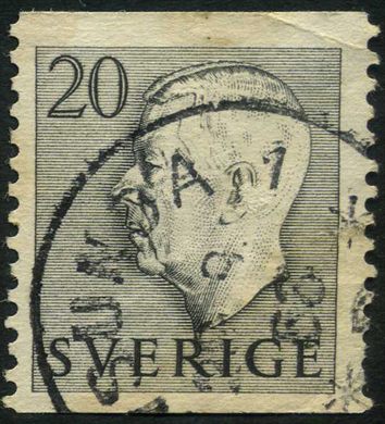 Suecia - 1951 - Gustaf VI Adolf - 15C
