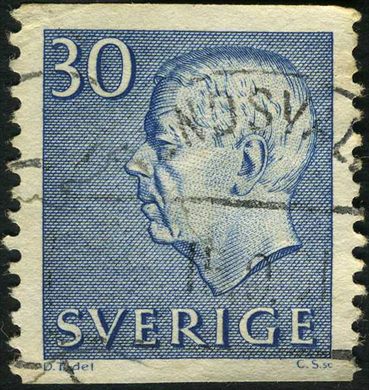 Suecia - 1951 - Gustaf VI Adolf - 25C