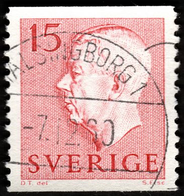 Suecia - 1951 - Gustaf VI Adolf - 15C