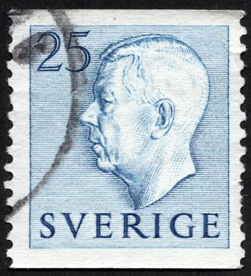 Suecia - 1951 - Gustaf VI Adolf - 25C