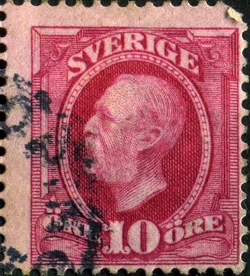 Suecia - 1954 - Gustaf VI Adolf - 50C