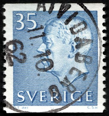 Suecia - 1957 - Gustaf VI Adolf - 35C