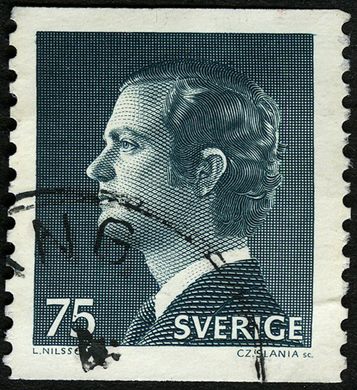 Suecia - 1968 - Gustaf VI Adolf - 75C