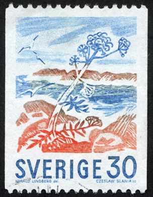 Suecia - 1968 - Paisagem Costeira - 30ore