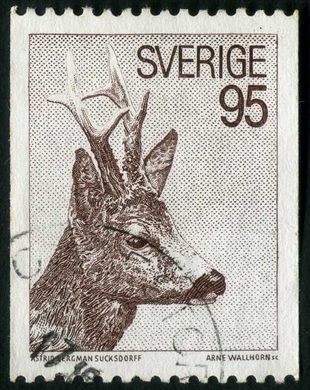 Suecia - 1972 - Fauna Corco - 95O