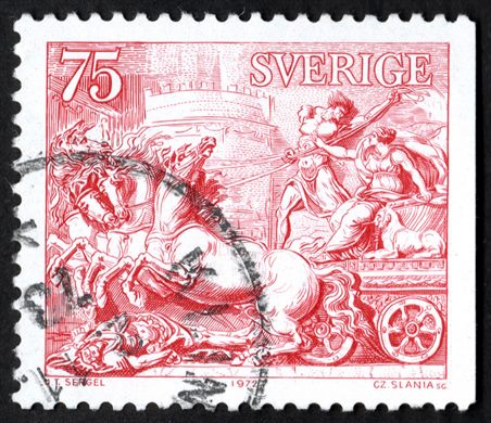 Suecia - 1972 - Escultura Sergel - 75ore