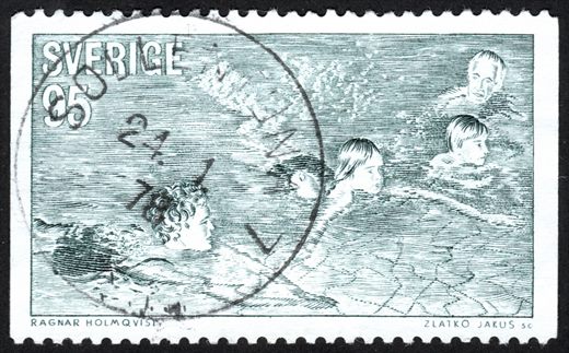 Suecia - 1972 - Natacao - 65ore