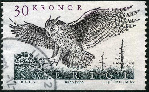 Suecia - 1989 - Fauna Bufo Real - 30Kr