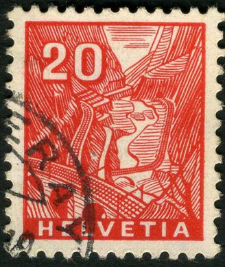 Suica - 1934 - Tell Filho - 20C