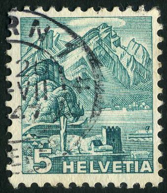 Suica - 1936 - Paisagens - 5C