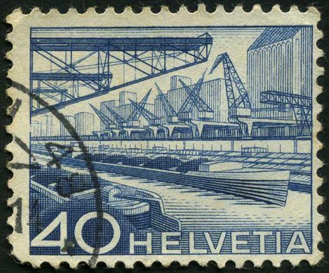 Suica - 1949 - Tecnica e Paisagem - Porto - 40C
