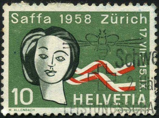 Suica - 1958 - Exposicao do Trabalho Feminino SAFFA - 10C
