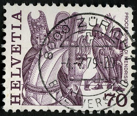 Suica - 1960 - Historia Postal - Postilhao - 20C