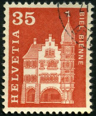 Suica - 1960 - Monumentos - Biel - 35C