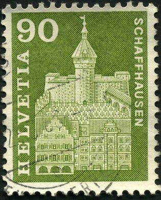 Suica - 1960 - Edificios e Monumentos - Schaffhausen Munot - 90C