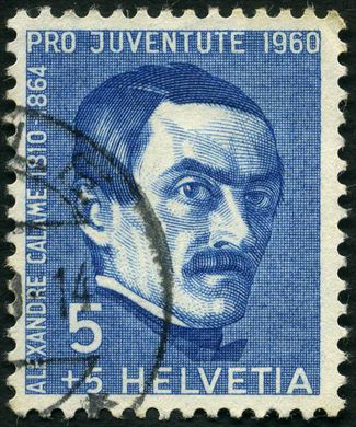 Suica - 1960 - Pro Juventute Alexandre Calame - 5C Plus 5C