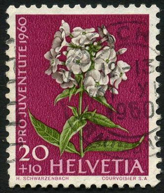 Suica - 1960 - Pro Juventute Flora Floxe - 20C Plus 10C