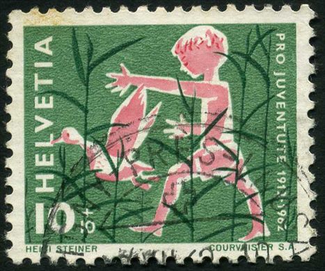 Suica - 1962 - Pro Juventute - 10C Plus 10C