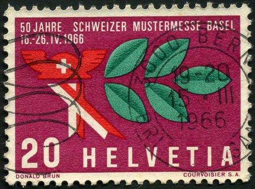Suica - 1966 - Feira de Amostras Basileia - 20C
