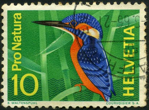 Suica - 1966 - Pro Natura - Guarda Rios - 10C
