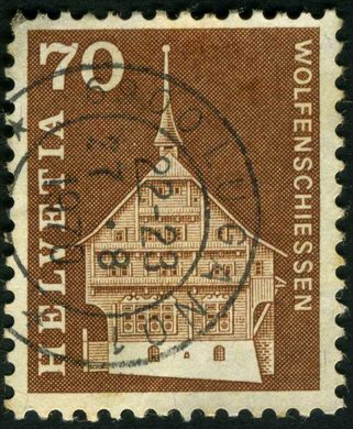 Suica - 1968 - Edificios e Monumentos - Wolfenschiessen Hofstatt - 70C