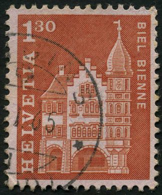 Suica - 1968 - Edificios e Monumentos - Biel Bienne - 1.30C