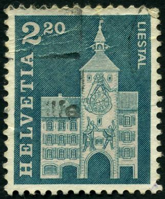 Suica - 1968 - Edificios e Monumentos - Liestal Torturm - 2.20C