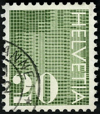 Suica - 1970 - Algarismo - 20C