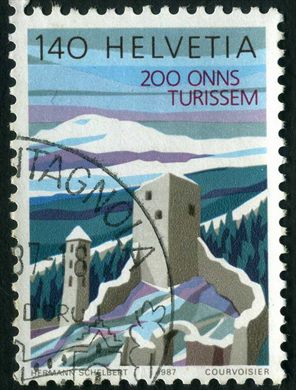 Suica - 1987 - 200 Anos de Turismo Torre - 140C