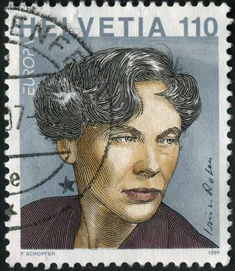 Suica - 1996 - Europa Mulheres Celebres Iris von Roten - 110C