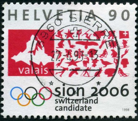 Suica - 1998 - Candidatura Olimpica Sion 2006 - 90C