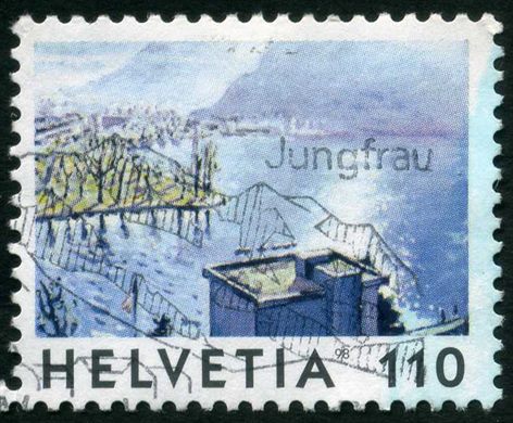Suica - 1998 - Paisagens - Jungfrau - 110C