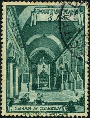 Vaticano - 1949 - Basilicas de Roma - Santa Maria in Cosmedin - 8L