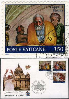 Vaticano - 1991 - Cappella Sistina - 150L