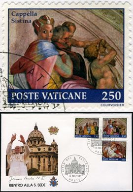 Vaticano - 1991 - Cappella Sistina - 250L