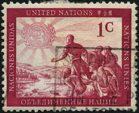 Nacoes Unidas - 1951 - Emissao Definitiva - 1C